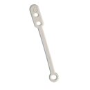 Comair Silikonbänder lang flach 50 Stück 83 mm