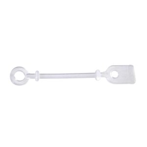 Comair Silikonbänder kurz mit Wulst 50 Stück 66 mm