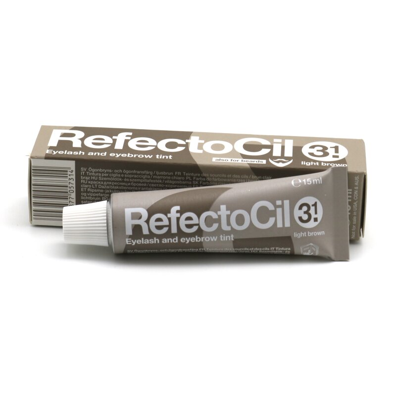 RefectoCil Augenbraun- und Wimpernfarbe 3.1 lichtbraun 15 ml