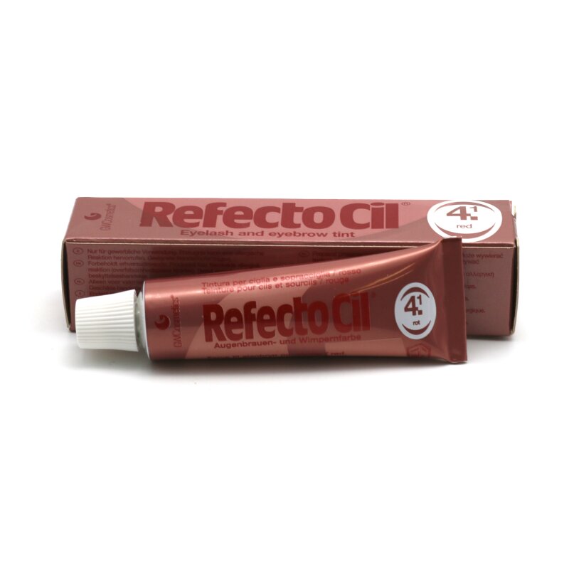 RefectoCil Augenbrauen- und Wimpernfarbe rot 15 ml