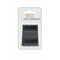Comair Pretty Fashion Haarklemmen schwarz ca. 6 cm 24 Stück