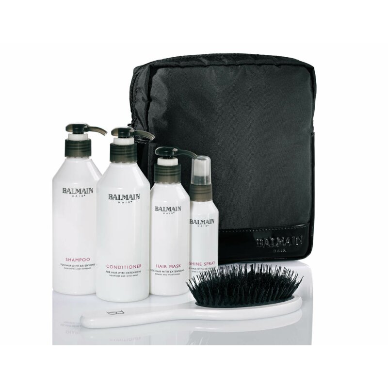 Image of Balmain Beauty Bag inkl. Shampoo 250ml Cond. 250ml Maske 150ml...
