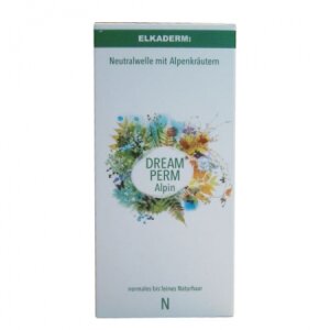 Elkaderm Dream Perm Alpin N schwer wellbares Naturhaar DW Set Well Lotion 80 ml + Fixierung 100 ml