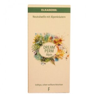 Elkaderm Dream Perm Alpin F normales/feines Naturhaar DW Set Well Lotion 80 ml + Fixierung 100 ml