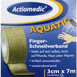 Actioplast Schnellverband hautfarben 3 cm x 7 m