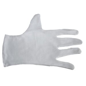 A&A Baumwollhandschuhe Größe L 10er Pack 100% Baumwolle