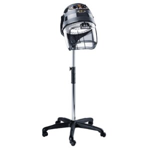 Trockenhaube "Equator" 2 Geschw./Stativ  schwarz