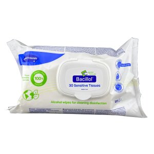 Hartmann Flächendesinfektion 120 Tücher Bacillol 30