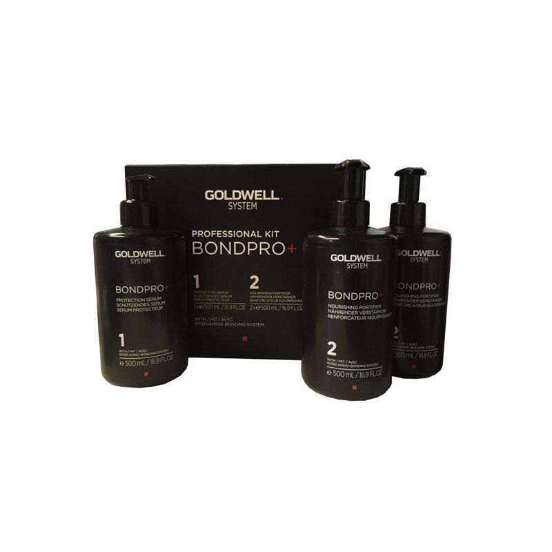 Image of Goldwell BondPro+ Salon Kit 3x500 ml