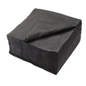 Einweg-Handtuch 40x80cm schwarz 600er Box