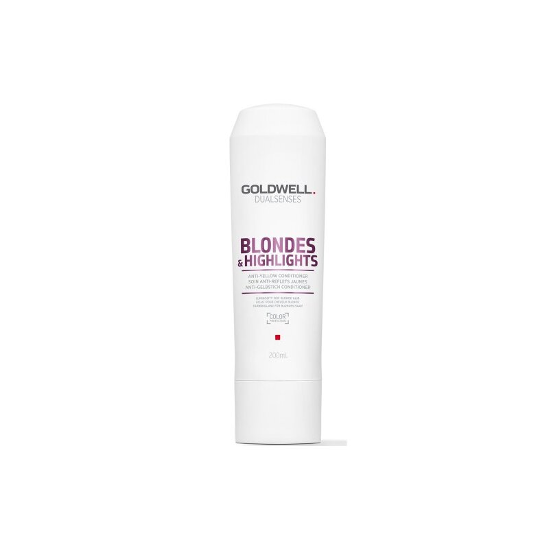 Image of Goldwell Dualsenses Blondes & Highlights Anti-Yellow Conditioner 200ml