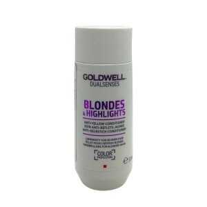 Goldwell Dualsenses Blondes & Highlights Anti-Yellow Conditioner 30 ml Mini