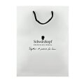 Schwarzkopf Papiertragetasche Weiss 50 Stück