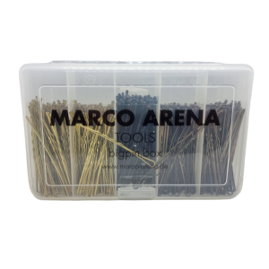Marco Arena bigpin box mit 3 versch. Haarklammern blond,schwarz,braun