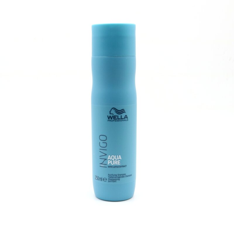 Image of Wella Invigo Balance Aqua Pure Purifying Shampoo 250 ml
