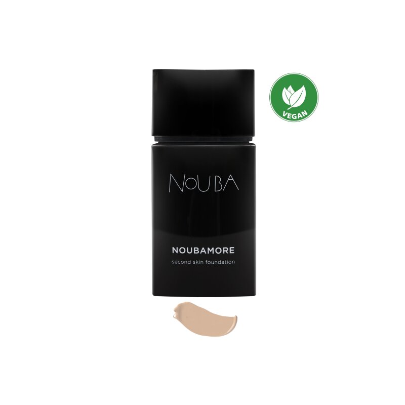 Image of Nouba Noubamore Second Skin Foundation Flüssiges Make Up Nr. 81 30 ml.
