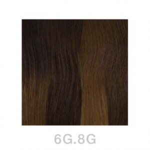 Balmain Tapeextensions 40cm 6 g.8G Dark Gold Blond 2 Stück