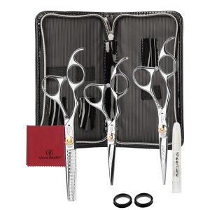 Olivia Garden Silkcut Scherenset 3 Stück (5,0"/ 5,75" / 6,0" Effi) LINKSHÄNDER