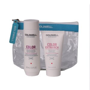 Goldwell Dualsenses Travel Bag Color Shampoo 100 ml, Treatment 50 ml
