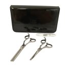 Olivia Garden Silkcut 2er Set HS 5,0" + Effilierschere