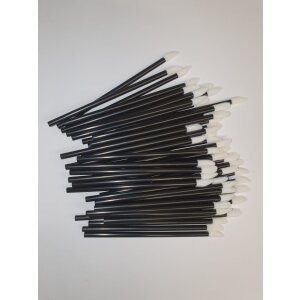 Nouba Einweg Lippenpinsel Reinigungsstäbchen 50 Stück