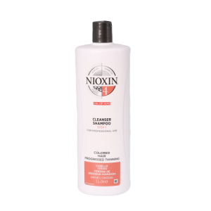 NIOXIN Cleanser Shampoo System 4 für feines chemisch behandeltes Haar 1000 ml