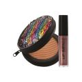 Nouba Sunlike Set N.2 Millerighe Maxi Bronzer  + Lip Impact 34 (Lipgloss Reflecta Texture) + Pouch