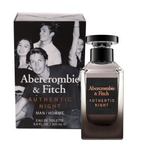 Abercrombie & Fitch Authentic Night Man Eau de Toilette 100 ml