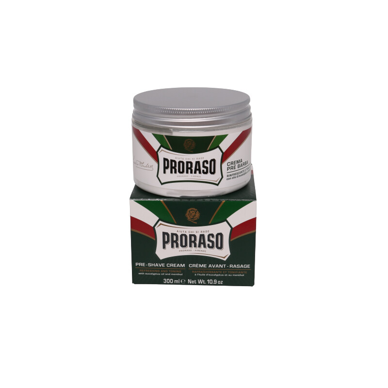 Proraso Green Line Pre-Shaving Cream 300 ml