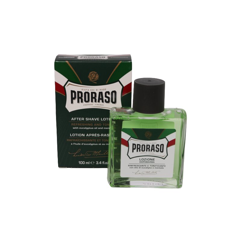 Image of Proraso Green Line After Shave Lotion 100ml