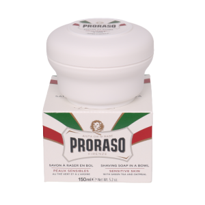 Proraso White Line Shaving Soap Jar Sensitive Green Tea 150 ml
