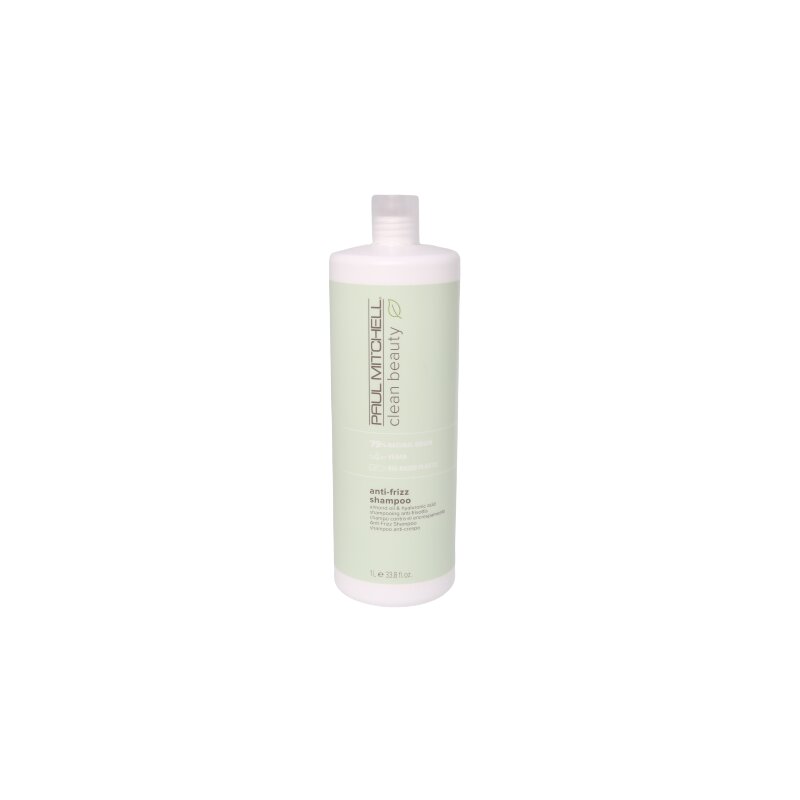 Image of Paul Mitchell clean beauty anti-frizz shampoo 1000ml