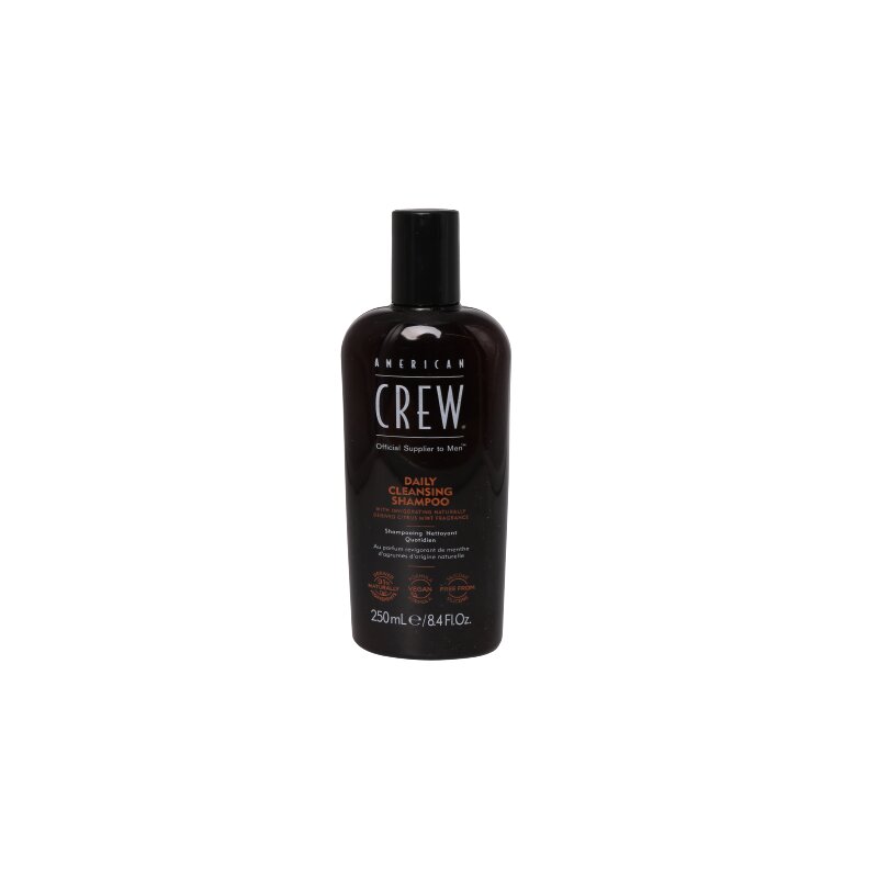 Image of American Crew Daily Cleans. Shampoo 250ml/8.45oz