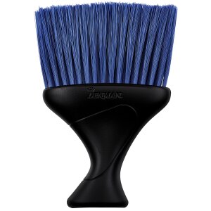 Denman D78 Nackenwedel, schwarz mit blauen Borsten