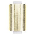 Fripac Alu-Haarfolie Super-Plus 15 my Geprägt, 100 m x 12 cm Gold