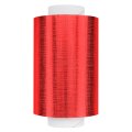 Fripac Alu-Haarfolie Super-Plus 15 my Geprägt, 100 m x 12 cm Rot