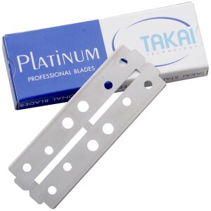 Takai Platinum-Doppelklingen Packung à 10 Stück
