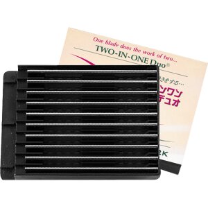 Takai Spender mit 10 Ersatzklingen für Two In One "Duo" Frisierm.