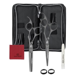 Olivia Garden SilkCut Matt Black 2er-Set RH HS 5,75/MS 6,0 EUR