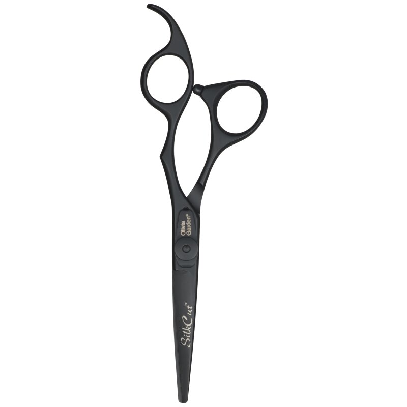 Olivia Garden SilkCut Matt Black RH Haarschneidechere 5,75''