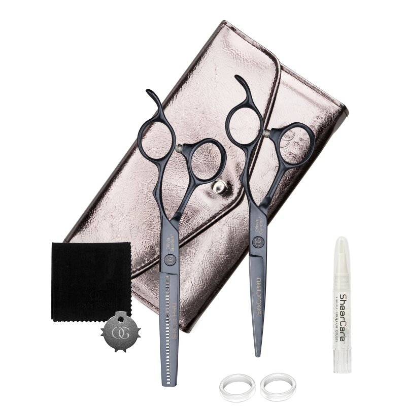 Olivia Garden SilkCut PRO Midnight LTE 2er Set HS 5,75''/MS EUR RH