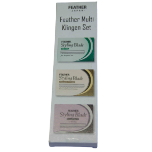 Haaro Feather Multi-Klingen Set 3x10 Stück(3050109,3160020,3050177) Rasierklingen