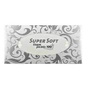 Kosmetiktücher 100 Stück,2-lagig,21x19cm