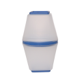 Comair Farbmixer transp. Fuss blau rubberrized 160ml