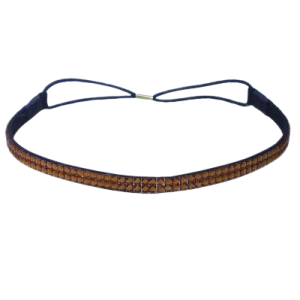 Haarband Bling-Style braun