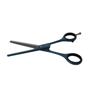 Jaguar HS 5,5" 3053-11 Pastell Plus 40 Atlantic Blue Effilierschere White Line