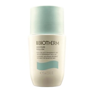 Biotherm Deo Pure Antiperspirant Roll-On 75 ml Alcohol Free - With Mineral Complex - Sensitive Skin