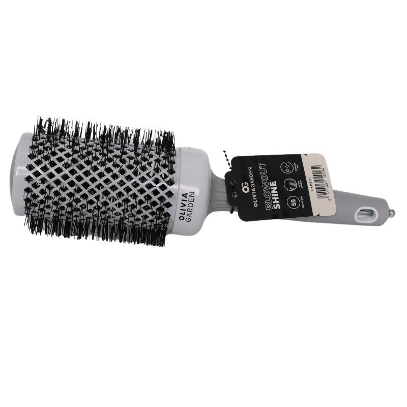 Olivia Garden Expert Blowout Shine Weiß&Grau 55 mm