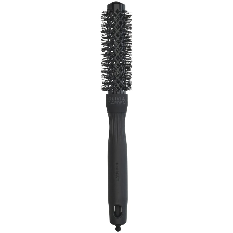 Olivia Garden Expert Blowout Shine Gewellte Borsten Black Label 20 mm