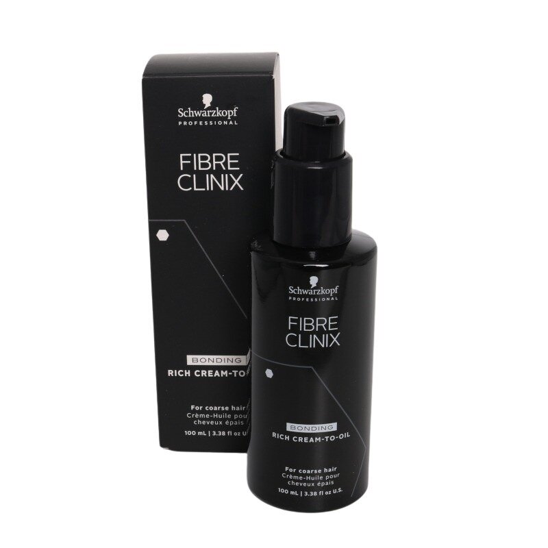 Schwarzkopf Fibre Clinix Bonding Rich Cream to Oil 100 Ml schwarzkopf-fibre-clinix-bonding-rich-cream-to-oil-100-ml